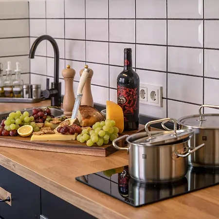 Noble Supreme 80m2 Kamin & Designkueche - Zentrumsnah Essen