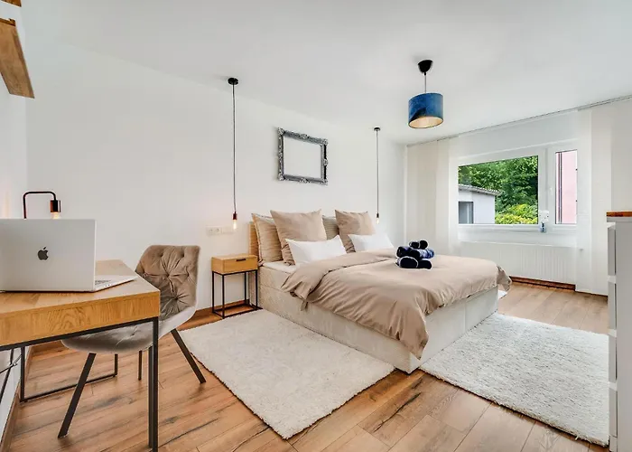 Noble Supreme 80m2 Kamin & Designkueche - Zentrumsnah Apartment Essen