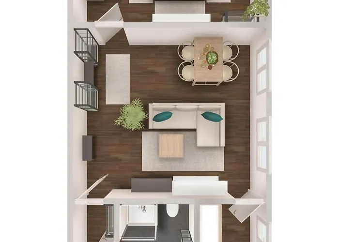 דירה Noble Supreme 80m2 Kamin & Designkueche - Zentrumsnah *